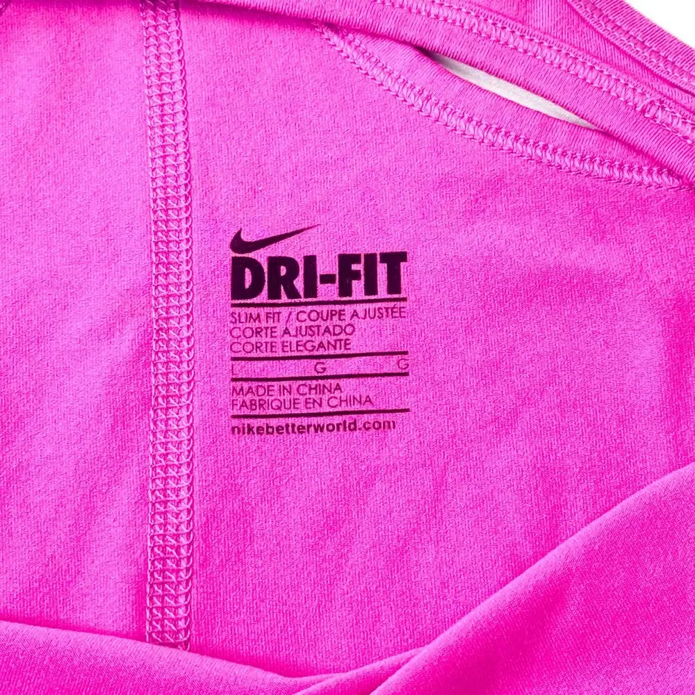 Nike Dri-FIT Athletic Purple Racerback Top Women's Large